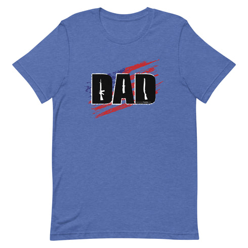 DAD Guns Short-sleeve unisex t-shirt - Mainstream Freedom