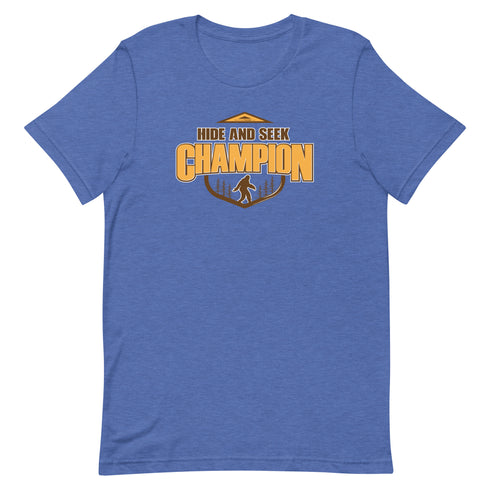 Hide And Seek Champion Short-sleeve unisex t-shirt - Mainstream Freedom
