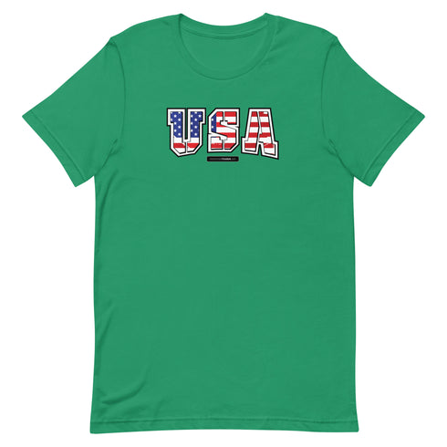 USA Short-sleeve unisex t-shirt - Mainstream Freedom