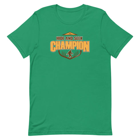 Hide And Seek Champion Short-sleeve unisex t-shirt - Mainstream Freedom