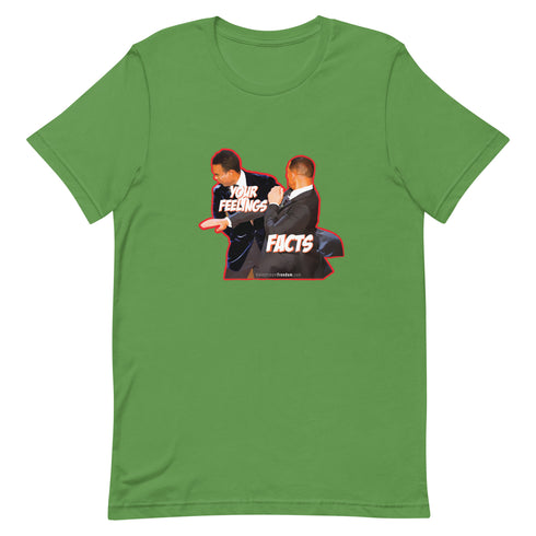 Your Feelings/Facts Short-sleeve unisex t-shirt - Mainstream Freedom