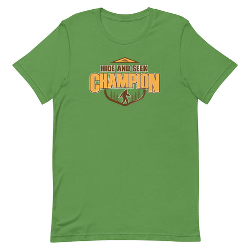 Hide And Seek Champion Short-sleeve unisex t-shirt - Mainstream Freedom