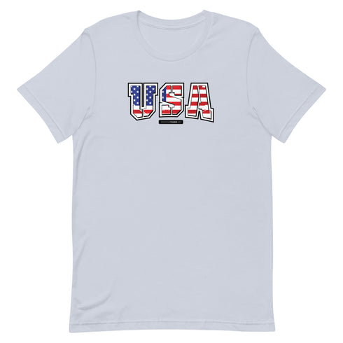USA Short-sleeve unisex t-shirt - Mainstream Freedom