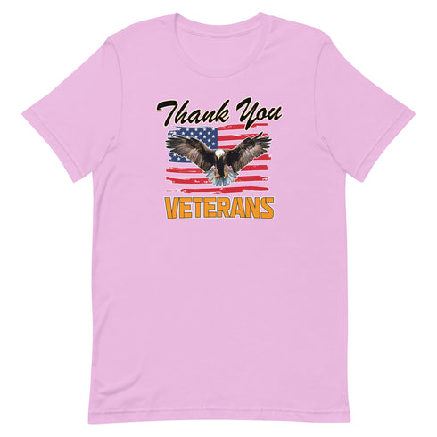 Thank You Veterans Short-sleeve unisex t-shirt - Mainstream Freedom