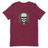 Skull with Guns and Bullets Unisex t-shirt - Mainstream Freedom