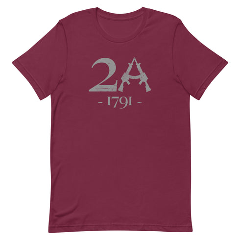 2A 1791 Unisex t-shirt - Mainstream Freedom