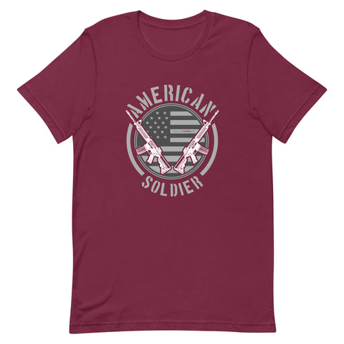 American Soldier Unisex t-shirt - Mainstream Freedom