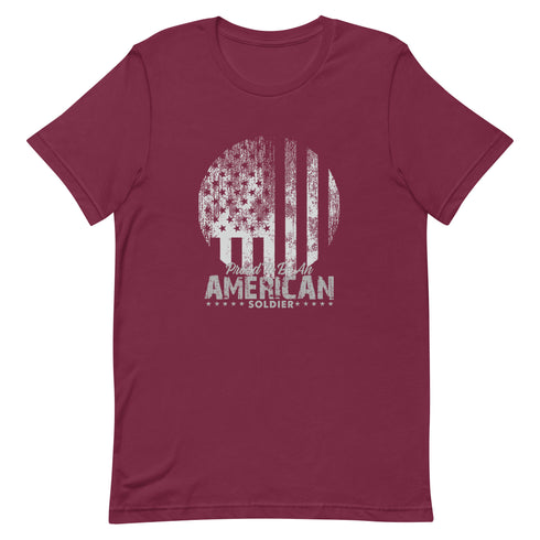 Proud To Be An American Soldier Unisex -Tshirt - Mainstream Freedom