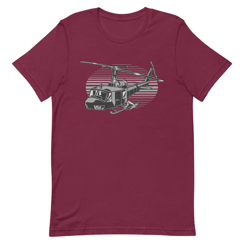 Helicopter Unisex t-shirt - Mainstream Freedom