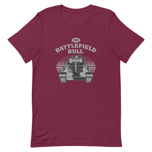 The Battlefield Bull Unisex t-shirt - Mainstream Freedom