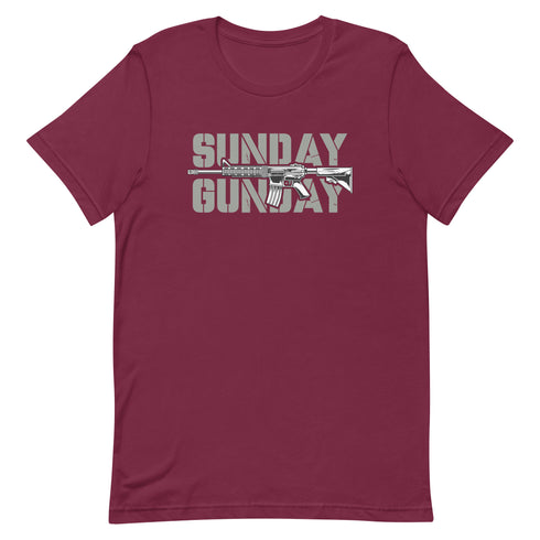 Sunday Gun Day t-shirt - Mainstream Freedom