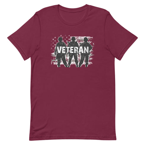 Veteran Army Silhouette t-shirt - Mainstream Freedom