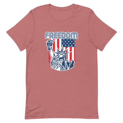 Freedom Short-sleeve unisex t-shirt - Mainstream Freedom