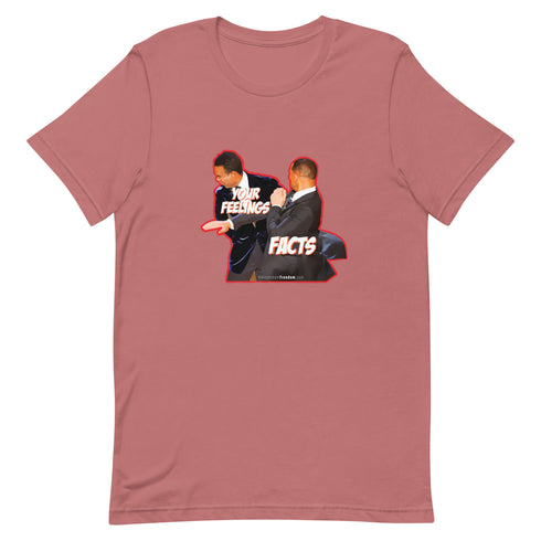 Your Feelings/Facts Short-sleeve unisex t-shirt - Mainstream Freedom