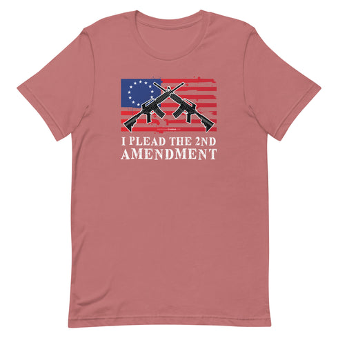 I Plead The 2nd Amendment Short-sleeve unisex t-shirt - Mainstream Freedom