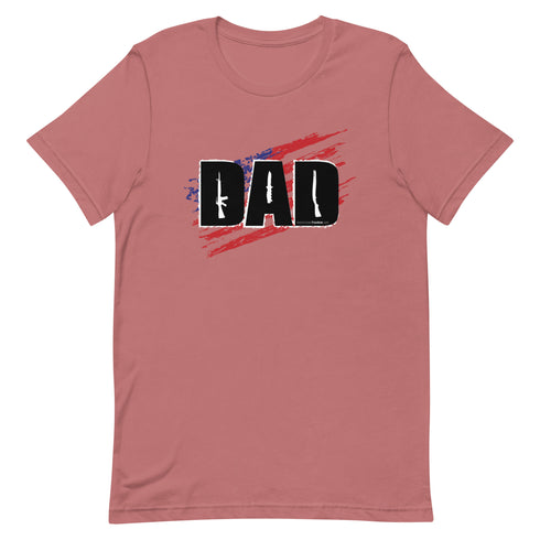 DAD Guns Short-sleeve unisex t-shirt - Mainstream Freedom