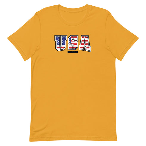 USA Short-sleeve unisex t-shirt - Mainstream Freedom