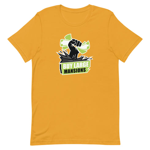 Buy Large Mansions - Black Lives Matter Scandal Short-sleeve unisex t-shirt - Mainstream Freedom