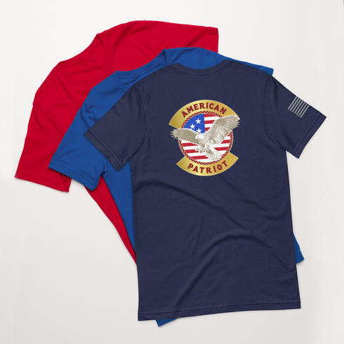 American Patriot Unisex t-shirt - Mainstream Freedom