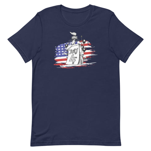 July 4th Unisex Independence Day t-shirt - Mainstream Freedom