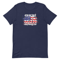 4th of July USA Independence Day Unisex t-shirt - Mainstream Freedom