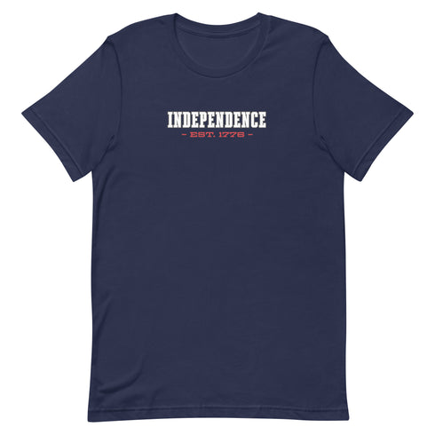 Independence Est. 1776 Unisex t-shirt - Mainstream Freedom