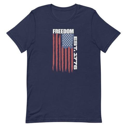 Freedom Est. 1776 Unisex Independence Day t-shirt - Mainstream Freedom