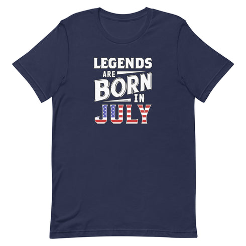 Legends Are Born In July Unisex Independence Day t-shirt - Mainstream Freedom