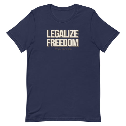 Legalize Freedom Unisex t-shirt - Mainstream Freedom