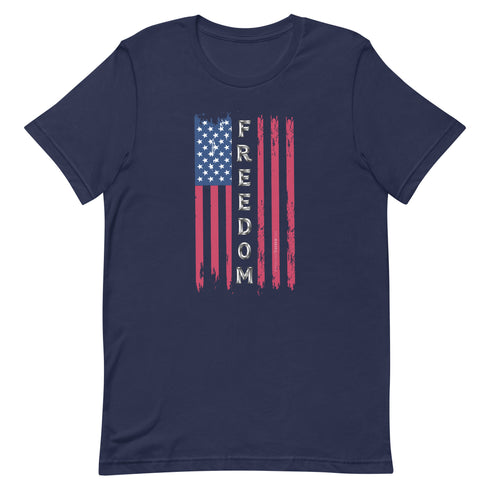 Freedom Flag Unisex t-shirt - Mainstream Freedom