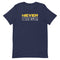 Never Give Up Unisex t-shirt - Mainstream Freedom