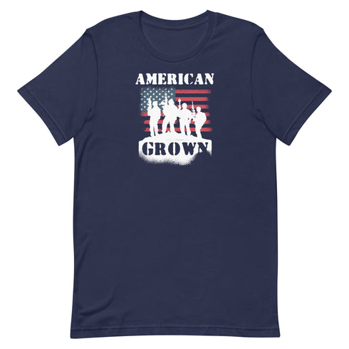 American Grown Proud American Graphic t-shirt - Patriot Apparel - Mainstream Freedom