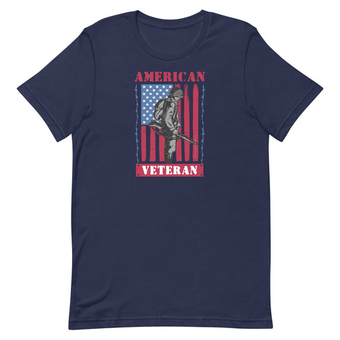 American Veteran Graphic t-shirt - Mainstream Freedom