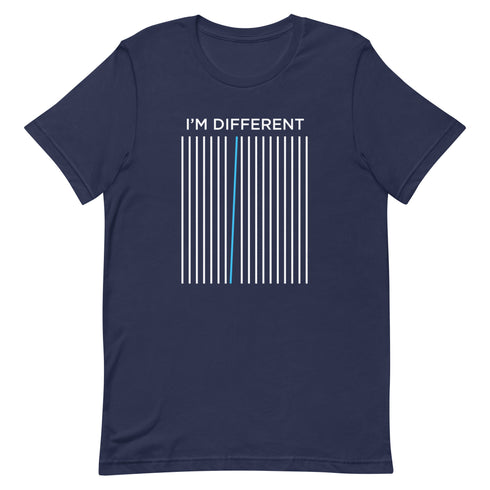 I'm Different Unisex t-shirt - Mainstream Freedom