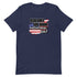 Remember and Honor Memorial Day Short-sleeve unisex t-shirt - Mainstream Freedom