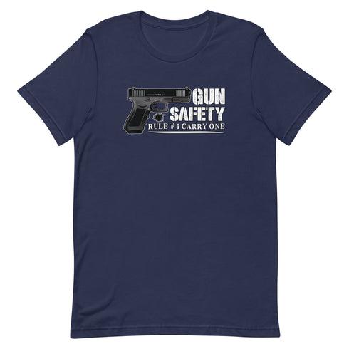 Gun Safety Rule #1 Carry One Short-sleeve unisex t-shirt - Mainstream Freedom