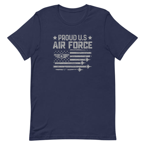 Proud US Air Force Unisex t-shirt - Mainstream Freedom