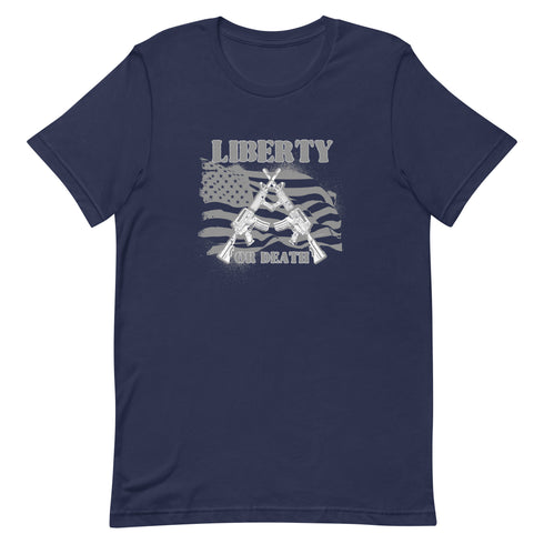 Liberty or Death Unisex t-shirt - Mainstream Freedom