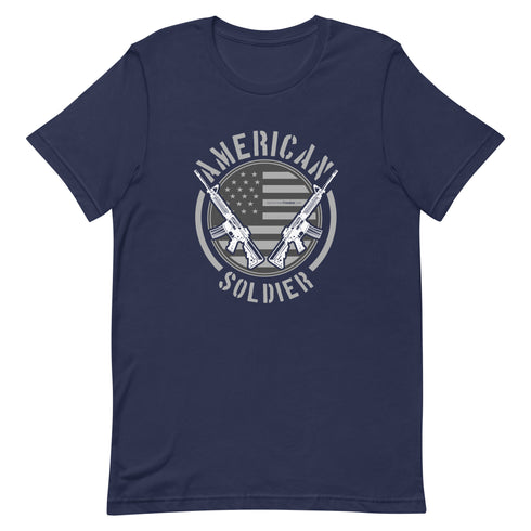 American Soldier Unisex t-shirt - Mainstream Freedom