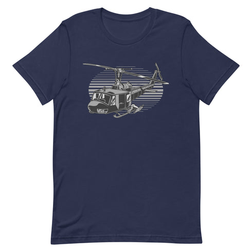 Helicopter Unisex t-shirt - Mainstream Freedom