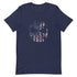 USA Skull Unisex t-shirt - Mainstream Freedom