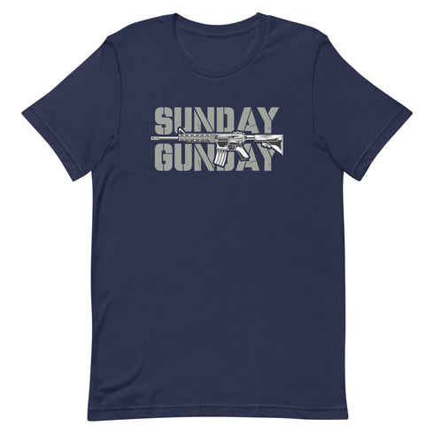 Sunday Gun Day t-shirt - Mainstream Freedom