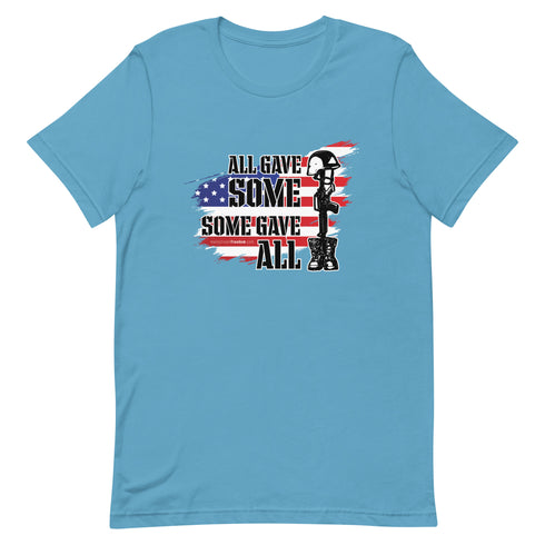 All Gave Some, Some Gave All Short-sleeve Patriotic t-shirt - Mainstream Freedom