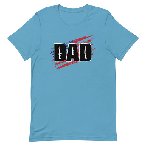 DAD Guns Short-sleeve unisex t-shirt - Mainstream Freedom