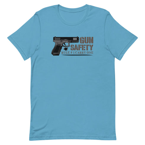 Gun Safety Rule #1 Carry One Short-sleeve unisex t-shirt - Mainstream Freedom