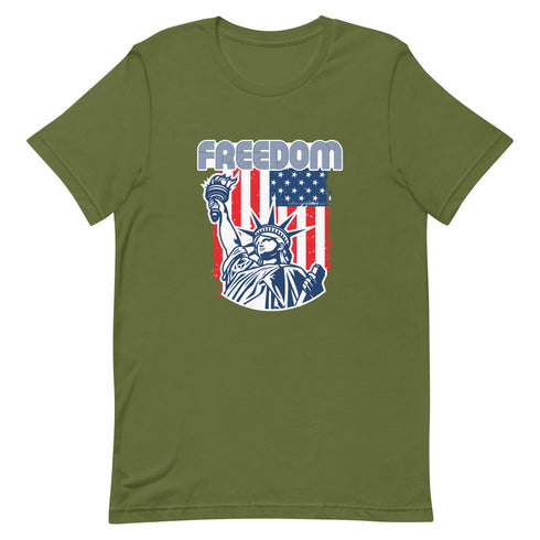 Freedom Short-sleeve unisex t-shirt - Mainstream Freedom