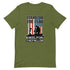Stand For The Flag Kneel For The Fallen Short-sleeve unisex t-shirt - Mainstream Freedom