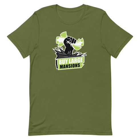 Buy Large Mansions - Black Lives Matter Scandal Short-sleeve unisex t-shirt - Mainstream Freedom