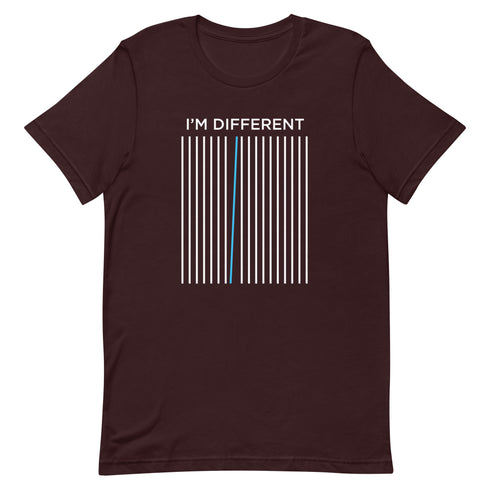 I'm Different Unisex t-shirt - Mainstream Freedom