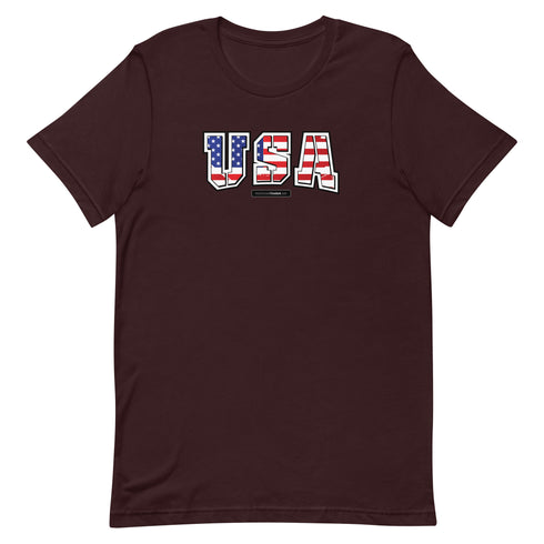 USA Short-sleeve unisex t-shirt - Mainstream Freedom